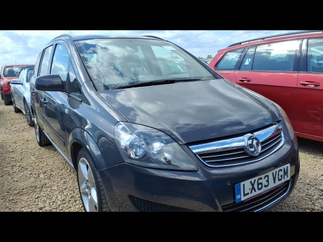 BUY VAUXHALL ZAFIRA EXCLUSIV 2013 EXCLUSIV, Newark Motor Auctions