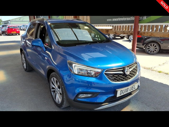 BUY VAUXHALL MOKKA X ELITE TURBO AUTO 2018 ELITE, Newark Motor Auctions