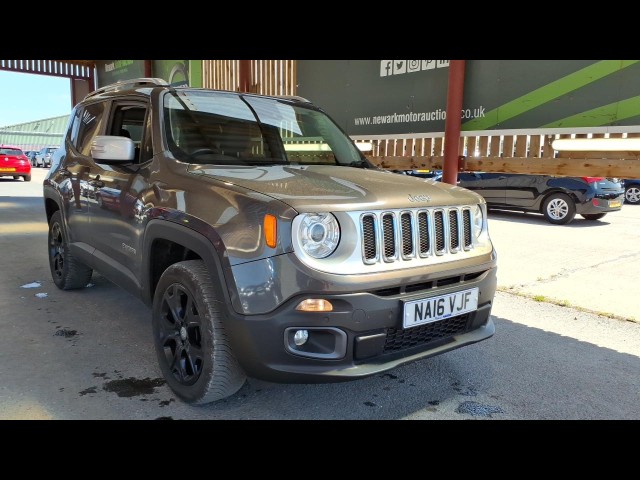 BUY JEEP RENEGADE LIMITED M-JET 4X 2016 M-JET LIMITED, Newark Motor Auctions