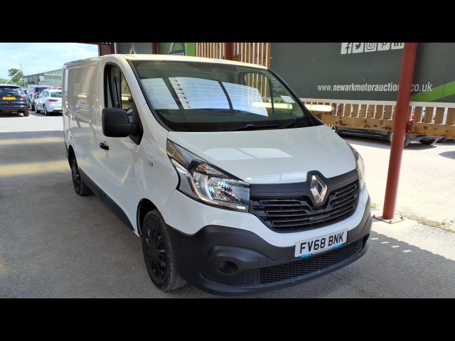 BUY RENAULT TRAFIC SL27 BUSINESS DCI 2018 SL27 BUSINESS DCI, Newark Motor Auctions