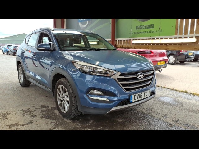 BUY HYUNDAI TUCSON SE NAV B-DRIVE 2WD 2016 CRDI SE NAV BLUE DRIVE, Newark Motor Auctions