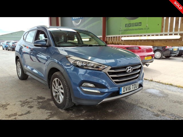 BUY HYUNDAI TUCSON SE NAV B-DRIVE 2WD 2016 CRDI SE NAV BLUE DRIVE, Newark Motor Auctions