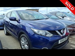 BUY NISSAN QASHQAI ACENTA DIG-T 2014 ACENTA DIG-T, Newark Motor Auctions