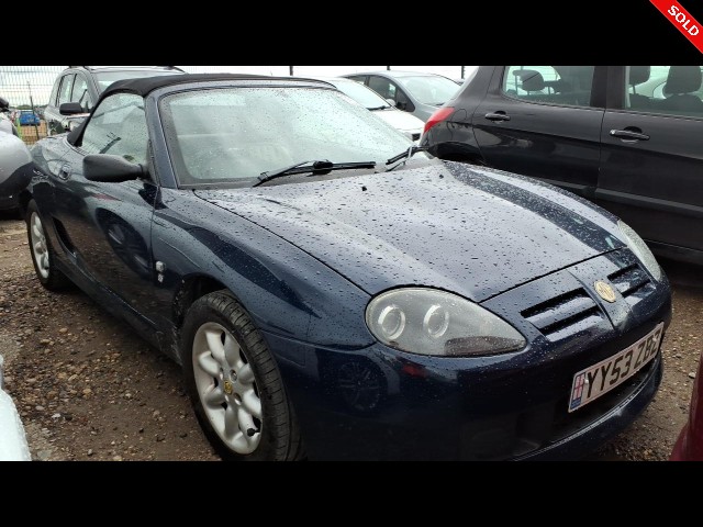 MG TF 2004, Newark Motor Auctions, 115, OTHER, NEWARK CODDINGTON BUY MG TF 2004 115, Newark Motor Auctions