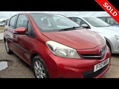 BUY TOYOTA YARIS T SPIRIT VVT-I CVT 2012 VVT-I T SPIRIT, Newark Motor Auctions