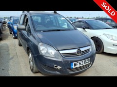 BUY VAUXHALL ZAFIRA EXCLUSIV CDTI EFLX 2013 EXCLUSIV CDTI ECOFLEX, Newark Motor Auctions