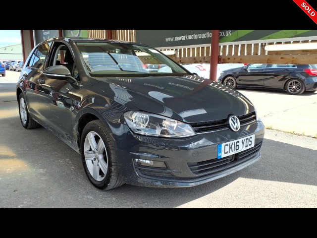 BUY VOLKSWAGEN GOLF MATCH EDITION TDI BM 2016 MATCH EDITION TDI BMT, Newark Motor Auctions