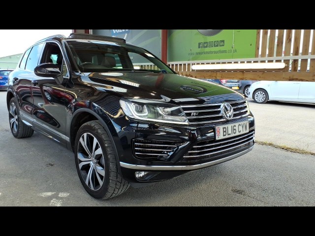 BUY VOLKSWAGEN TOUAREG V6 R-LINE TDI BMT 2016 V6 R-LINE TDI BLUEMOTION TECHNOLOGY, Newark Motor Auctions