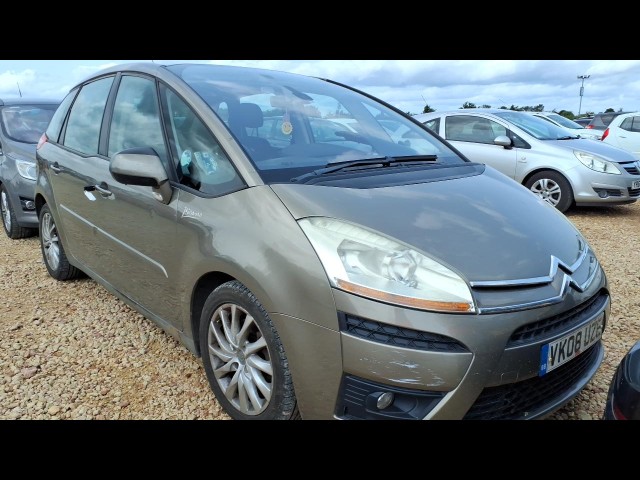 BUY CITROEN C4 PICASSO 5 VTR+ HDI S-A 2008 PICASSO 5 VTR PLUS EGS HDI, Newark Motor Auctions