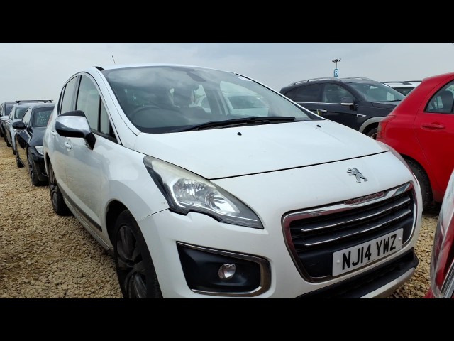 BUY PEUGEOT 3008 ACTIVE HDI 2014 HDI ACTIVE, Newark Motor Auctions