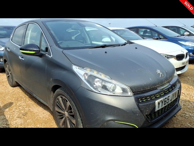 BUY PEUGEOT 208 ALLURE HDI BLUE S/S 2015 BLUE HDI S/S ALLURE, Newark Motor Auctions