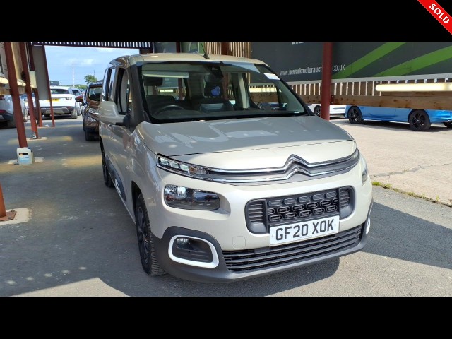 BUY CITROEN BERLINGO FLAIR BLUEHDI S/ 2020 BLUEHDI FLAIR M S/S EAT8, Newark Motor Auctions