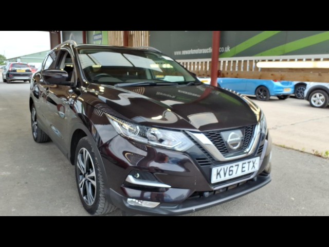BUY NISSAN QASHQAI N-CONNECTA DIG-T 2017 N-CONNECTA DIG-T XTRONIC, Newark Motor Auctions