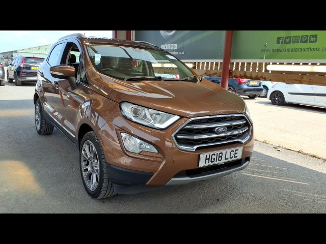 BUY FORD ECOSPORT TITANIUM 2018 TITANIUM, Newark Motor Auctions
