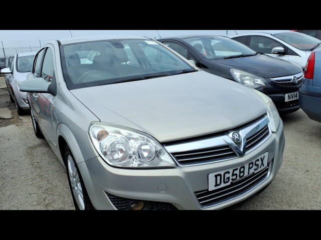 BUY VAUXHALL ASTRA DESIGN 2008 DESIGN, Newark Motor Auctions
