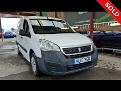 BUY PEUGEOT PARTNER PROFESSION L1 BLU  2017 BLUE HDI PROFESSIONAL L1, Newark Motor Auctions