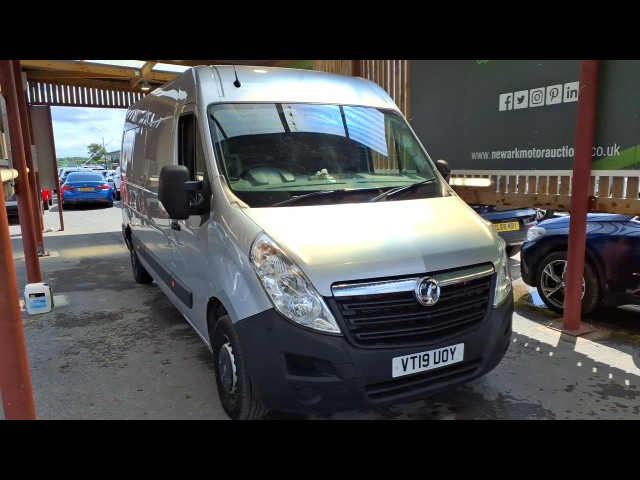 BUY VAUXHALL MOVANO L3H2 F3500 CDTI  2019 L3H2 F3500 P/V, Newark Motor Auctions