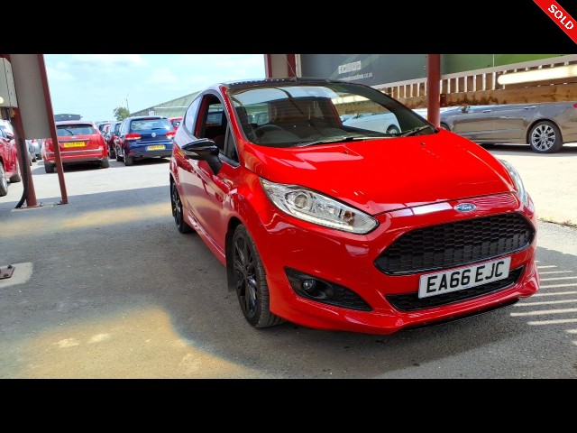 BUY FORD FIESTA ST-LINE RED EDITIO 2016 ST-LINE RED EDITION, Newark Motor Auctions