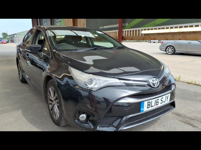 BUY TOYOTA AVENSIS BUSINESS ED VALVE 2016 VALVEMATIC BUSINESS EDITION, Newark Motor Auctions