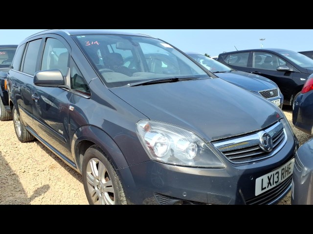BUY VAUXHALL ZAFIRA DESIGN NAV 2013 DESIGN NAV, Newark Motor Auctions