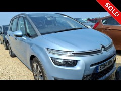 BUY CITROEN C4 GRAND PICASSO EXCL BLU 2014 GRAND BLUEHDI EXCLUSIVE, Newark Motor Auctions