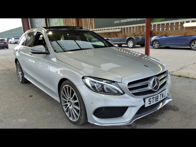 BUY MERCEDES-BENZ C220 AMG LINE PREM D 4MAT 2018 C 220 D 4MATIC AMG LINE PREMIUM, Newark Motor Auctions