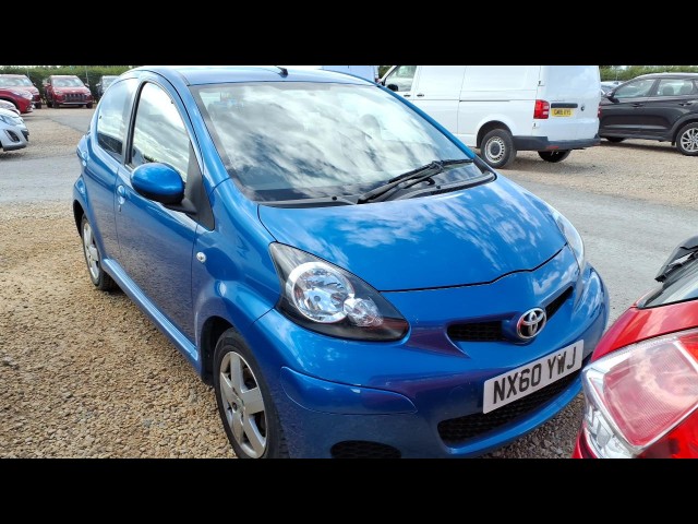 BUY TOYOTA AYGO BLUE VVT-I 2010 VVT-I BLUE, Newark Motor Auctions