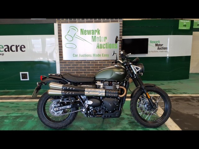 BUY TRIUMPH SCRAMBLER 900 2023, Newark Motor Auctions