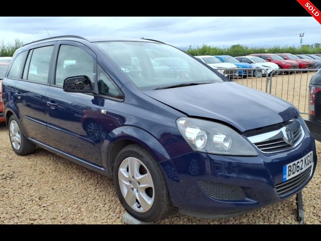 VAUXHALL ZAFIRA EXCLUSIV 2012, Newark Motor Auctions, EXCLUSIV, OTHER, NEWARK CODDINGTON BUY VAUXHALL ZAFIRA EXCLUSIV 2012 EXCLUSIV, Newark Motor Auctions