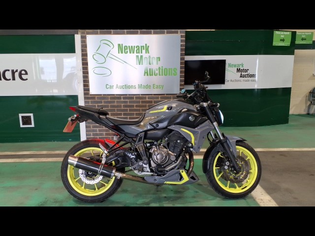 BUY YAMAHA MT-07 ABS 2016, Newark Motor Auctions
