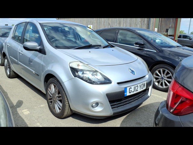 BUY RENAULT CLIO DYNAMIQUE TOMTOM TCE 2012 DYNAMIQUE TOMTOM TCE, Newark Motor Auctions