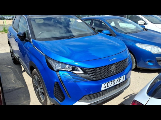 BUY PEUGEOT 3008 GT PURETECH S/S AUTO 2020 PURETECH S/S GT, Newark Motor Auctions