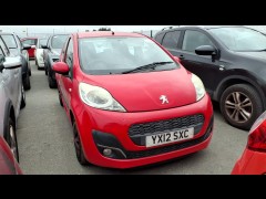 BUY PEUGEOT 107 ACTIVE 2012 ACTIVE, Newark Motor Auctions