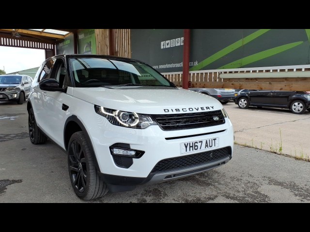 BUY LAND ROVER DISCO-Y SPORT BLACK HSE T 2017 TD4 HSE BLACK, Newark Motor Auctions