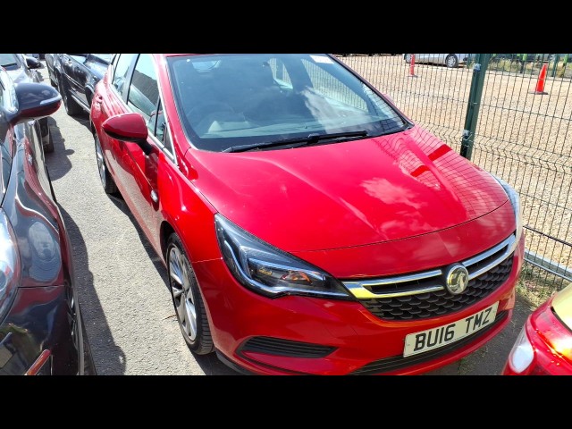 BUY VAUXHALL ASTRA DESIGN TURBO 2016 DESIGN, Newark Motor Auctions