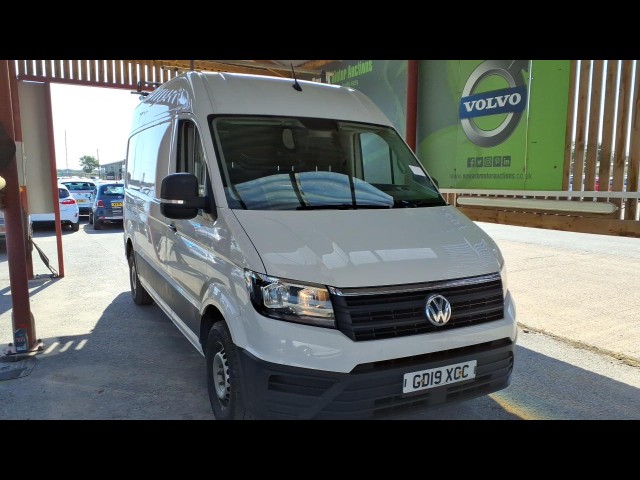 BUY VOLKSWAGEN CRAFTER CR35 TRENDLINE TD 2019 CR35 TDI M H/R P/V TRENDLINE, Newark Motor Auctions