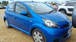 2011 TOYOTA AYGO BLUE VVT-I VVT-I BLUE 