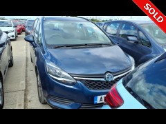 BUY VAUXHALL ZAFIRA TOURER DESIGN TURB 2017 DESIGN, Newark Motor Auctions