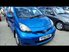BUY TOYOTA AYGO BLUE VVT-I 2010 VVT-I BLUE, Newark Motor Auctions