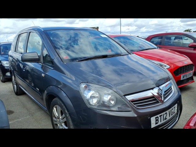 BUY VAUXHALL ZAFIRA DESIGN CDTI 2012 DESIGN CDTI, Newark Motor Auctions