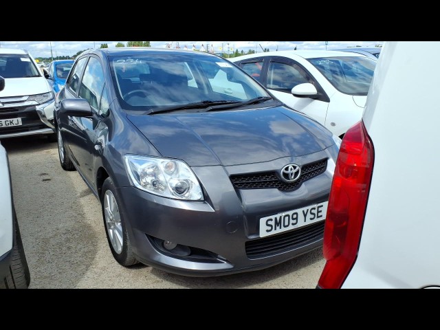 BUY TOYOTA AURIS LIMITED ED VVT-I 2009 VVT-I LIMITED EDITION, Newark Motor Auctions