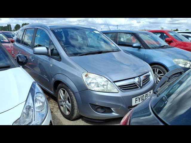 BUY VAUXHALL ZAFIRA ENERGY CDTI E-FLEX 2010 ENERGY CDTI ECOFLEX, Newark Motor Auctions