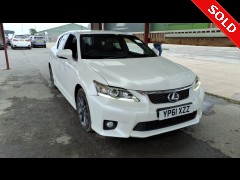 BUY LEXUS CT 200H F SPORT CVT 2012 200H F SPORT, Newark Motor Auctions