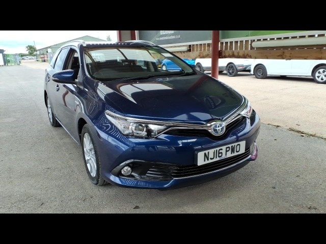 BUY TOYOTA AURIS ICON VVT-I HYBRID C 2016 VVT-I ICON TOURING SPORTS, Newark Motor Auctions