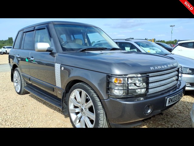 LAND ROVER RANGE ROVER SE TD6 AUTO 2003, Newark Motor Auctions, TD6 SE, OTHER, NEWARK CODDINGTON BUY LAND ROVER RANGE ROVER SE TD6 AUTO 2003 TD6 SE, Newark Motor Auctions