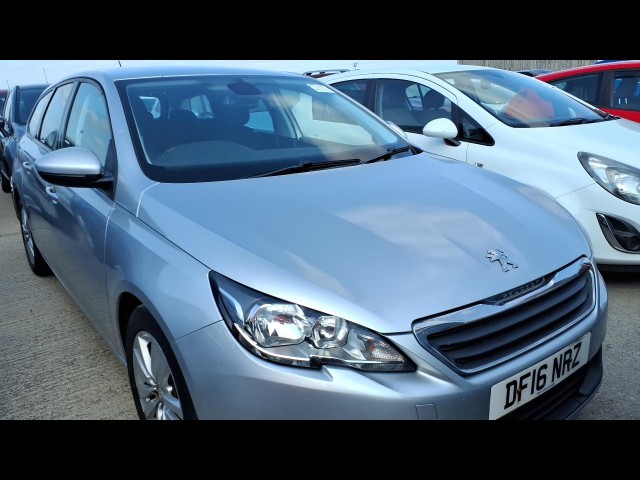BUY PEUGEOT 308 ACTIVE SW HDI BLUE S/ 2016 BLUE HDI S/S SW ACTIVE, Newark Motor Auctions
