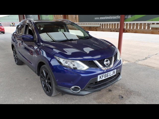 BUY NISSAN QASHQAI TEKNA DIG-T CVT 2016 TEKNA DIG-T XTRONIC, Newark Motor Auctions