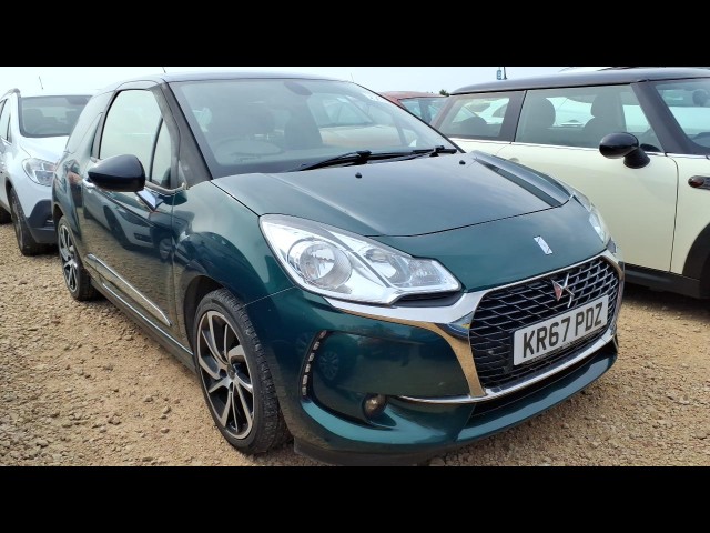 BUY DS DS3 CONNECTED CHIC BLUEHD 2017 BLUEHDI CONNECTED CHIC S/S, Newark Motor Auctions