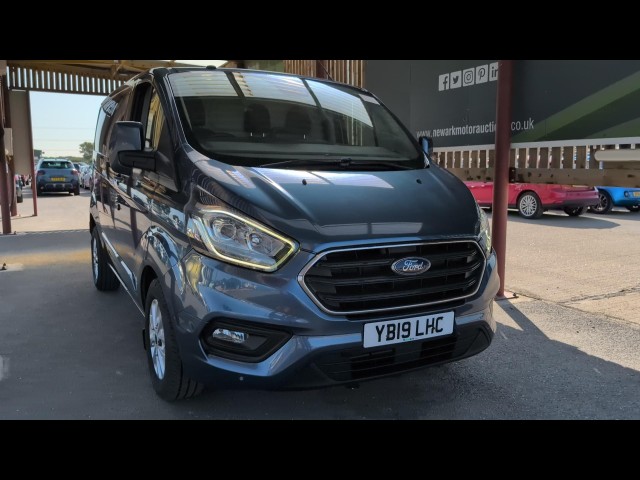 BUY FORD TRANSIT CUSTOM 300 LIMITE 2019 300 LIMITED P/V L1 H1, Newark Motor Auctions