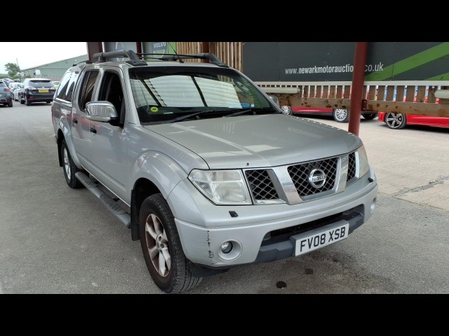 BUY NISSAN NAVARA AVENTURA D/C DCI 2008 DCI AVENTURA 4X4 SWB SHR DCP, Newark Motor Auctions